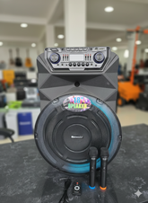 🔊🔥 BLUETOOTH ZVUČNIK MEIRENDE 18” – 3000W | 2 BEŽIČNA MIKROFONA | PARTY MONSTER 🎤