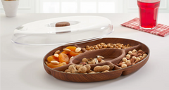 🍽️ EVELIN’S HANDMADE WOOD FINISH – PREMIUM SERVIRNI SET