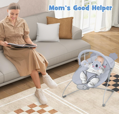👶✨ BABY JOY COMFORT LJULJAČKA ZA BEBU S VIBRACIJOM I MUZIKOM (0–9 KG)