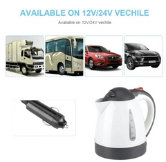 🚗☕ PUTNO KUHALO ZA VODU 12V / 24V – SAVRŠENO ZA AUTO, KAMION I PUTOVANJA ☕🚗