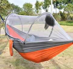 🦟🌴 HAMMOCK SA MREŽOM PROTIV KOMARACA – SPAVAJ MIRNO BILO GDJE! 🏕️🔥