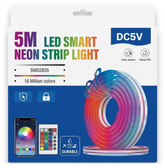 🌈 5M RGB NEON LED TRAKA – APP + DALJINSKI | MUSIC SYNC | GAMING ATMOSFERA!
