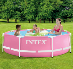 INTEX METAL FRAME BAZEN 244 x 76 cm (ROZA) 🏊♀️💖💦
