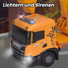 š SUPER BIG TRUCK ā EKSKAVATOR SCANIA (SVJETLO + ZVUK)