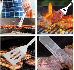 đ„ BBQ GRILL TOOL SET â 5-DIJELNI INOX SET ZA PRAVE MAJSTORE ROĆ TILJA