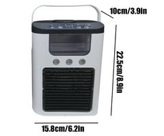 ❄️💨 MINI AIR COOLER SA MIST FUNKCIJOM – LIČNA KLIMA ZA SVAKI PROSTOR! 🔥