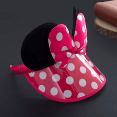 Akrilna kapa s vizirom za djevojčice s motivom Minnie