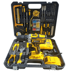 Moćna AKU Bušilica Straus 28V sa Priborom za Sve Vaše Projekate