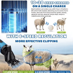 Profesionalna mašina za šišanje ovaca snage 850W