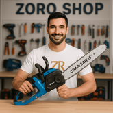 Akumulatorska motorna pila "Straus" s dvije baterije, 36V – snaga i praktičnost u jednom!