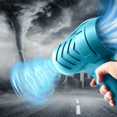 Výkonný 48V listový vysavač Aku