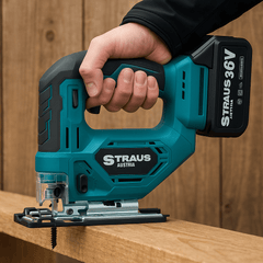 Inovativna AKU Ubodna Pila STRAUS 36 V sa snažnom baterijom od 5.0 Ah