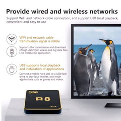 Q96 R8 Android Smart TV Box - 8GB RAM, 128GB Storage for Ultimate Entertainment Experience