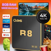 Q96 R8 Android Smart TV Box - 8GB RAM, 128GB Storage for Ultimate Entertainment Experience