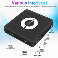 High-Performance Android TV Box with 8GB RAM and 128GB Storage