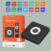 High-Performance Android TV Box with 8GB RAM and 128GB Storage