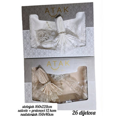 Elegancki zestaw obrusów ATAK 26u1 – idealny do Twojego stołu!