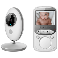Baby Monitor avec écran LCD de 2,4", indicateur LED et connexion 2,4 GHz pour une surveillance fiable et claire