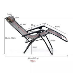 Luksuzna Sklopiva Ležaljka za Opustanje