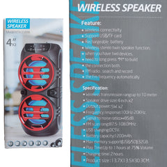 Prijenosni bežični Bluetooth zvučnik "KTX-1589B" za savršeno uživanje u muzici