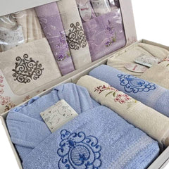 Elegantni Binnur" 8-dijelni set Ogrtača za stilizirano uživanje