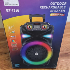 BT-1216 Zvučnik sa Dva Mikrofonа za Savršene Nastupe