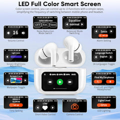 Bežične Slušalice BT s Digitalnim Ekranom "AirKing Max" - Savršen spoj stila i funkcionalnosti!