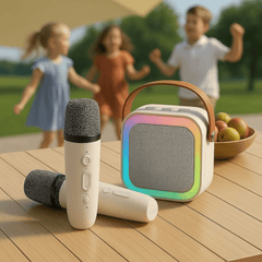 Sada uživajte u karaoke zabavi uz BT set sa 2 bežična mikrofona!