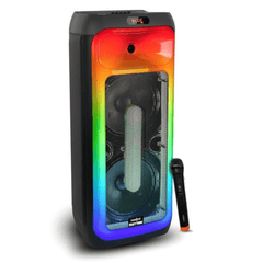 BT Zvučnik 2x1300W s Mikrofonom "EA 074" - Savršeni partner za vašu zabavu!