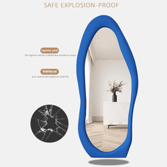 Elegantno Dekorativno Ogledalo (160x60 cm) za Moderno Opreme Interijera