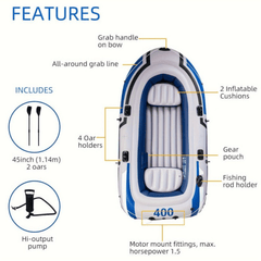 Luksuzni čamac za četiri osobe "JR-400