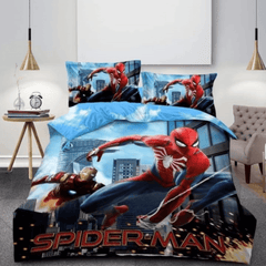 Uzbudljiva Dječja Posteljina s Motivom "Spider-Man
