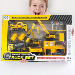 Fantastični dječji set građevinskih mašina za mališane