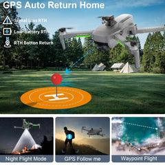 Dron "XiL 193 MAX" s Dvostrukim Kamerama - 5G 4K GPS WiFi za Neograničene Avanture!