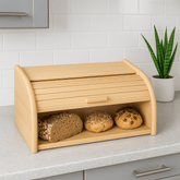 Elegantna Drvena Kutija za Hljeb - 44 cm Savršen Izbor za Vašu Kuhinju!