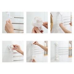 Svestrani Držač za Peškire i Fen za Kosu