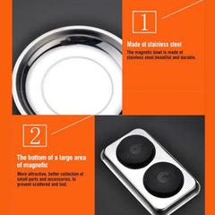 Inovativna magnetna posudica "Harden" s dvojnom funkcijom