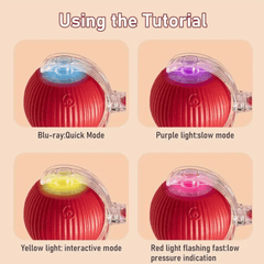 Pametna Električna Lopta za Igru sa Mačkama i Psima