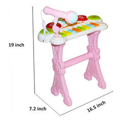 Zabavni električni klavir za djecu s mikrofonom