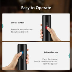 Elegantni Električni Otvarač za Vino