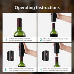 Elegantni Električni Otvarač za Vino