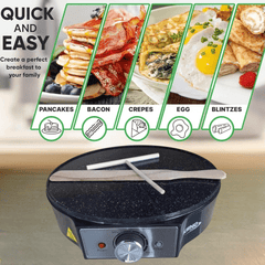 Ekspresni električni pekač za savršene palačinke "Keno