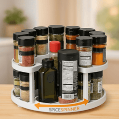 Elegantni Rotirajući Organizator za Začine s Višeslojnim Rješenjem