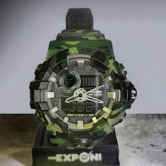 Stil i Preciznost: Muški Sat EXPONI