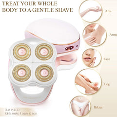 Depilador Flawless Legs para una piel suave y libre de vellos