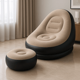 Luksuzna Napuhavajuća Fotelja s Udobnim Tabureom