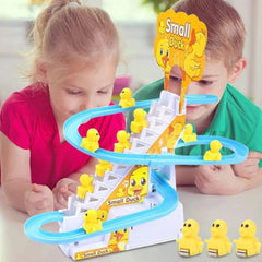 Interaktivna Glazbena Igračka: Plesni Pačići na Toboganu