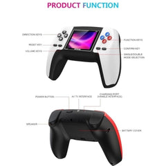 GS5" Retro konzola sa 520 klasičnih igara za nezaboravne trenutke zabave