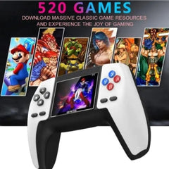 GS5" Retro konzola sa 520 klasičnih igara za nezaboravne trenutke zabave