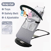 Lezaljka / Njihalica BreezeBabe GRAY